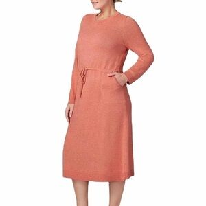 J. Jill Drawstring Waist Sweater Dress